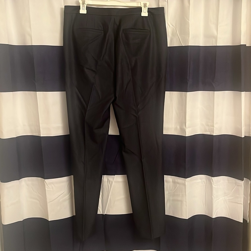 Dana Buchman Wide Leg Dark Navy Dress Slacks - Picture 3 of 6